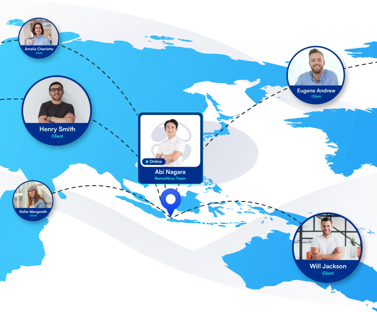 Global network of RemoHires clients and talent